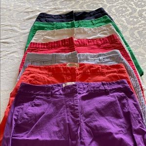 8 pairs of Bermuda shorts
